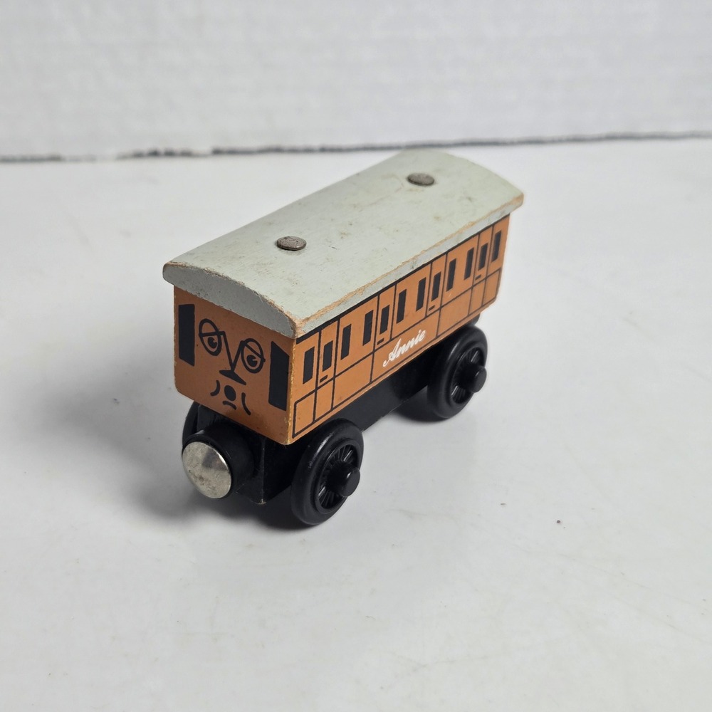 Thomas Wooden Railway Toy Annie Train Car Coach Rare Retired 2001